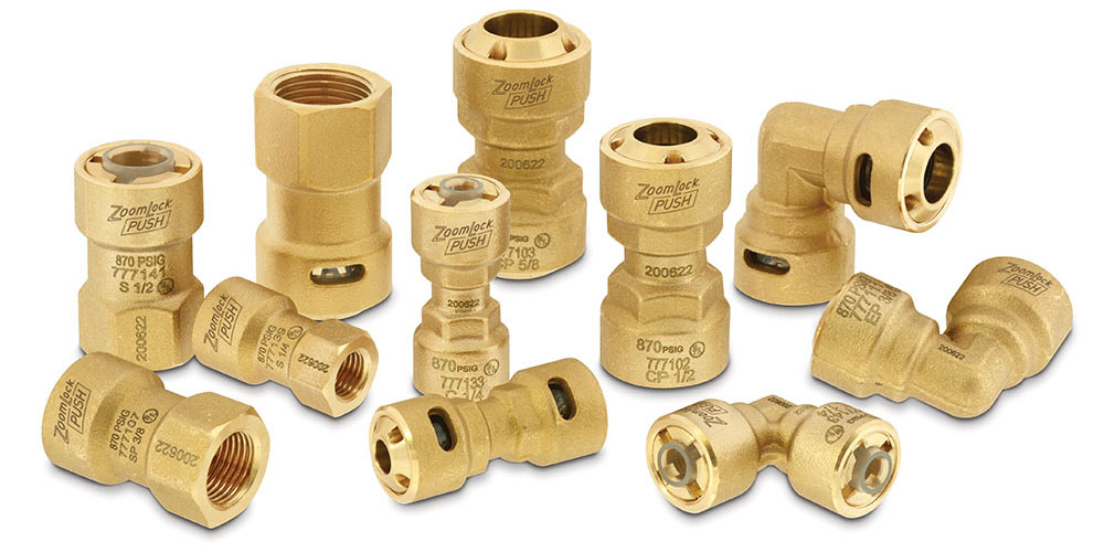 ZoomLock PUSH Refrigerant Push Fittings
